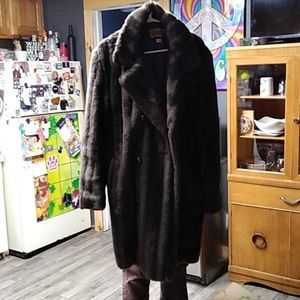 Craftsmen Cresco faux fur full length jacket